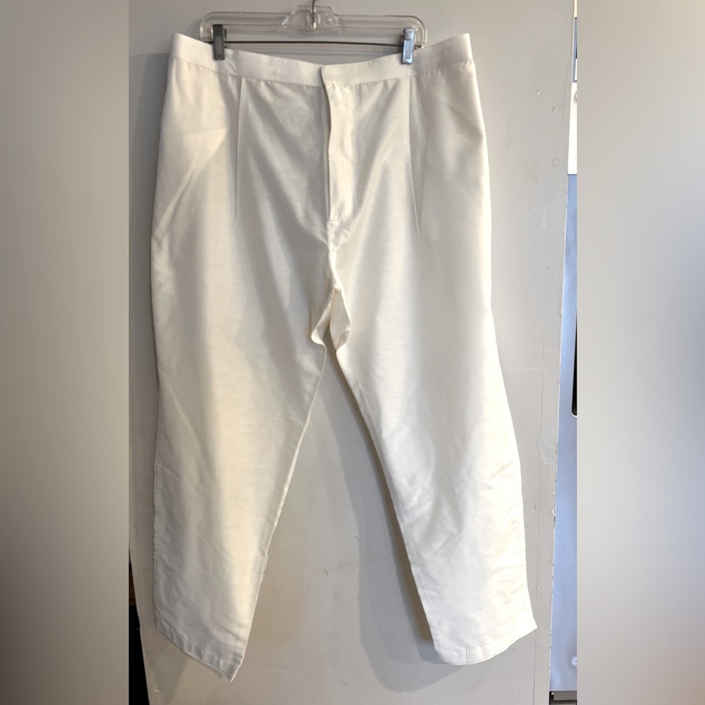 Men's Indian White Kurta Bottoms Size 50
